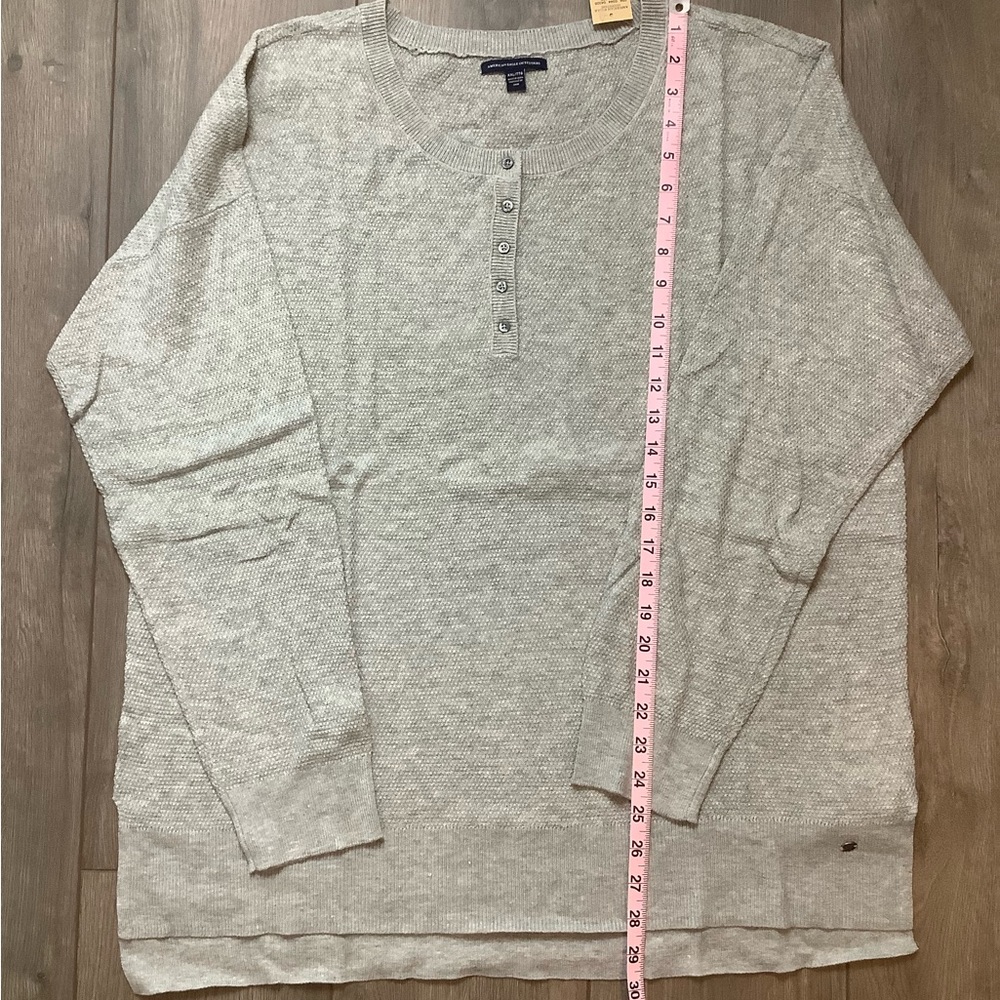 New American Eagle Women’s Pullover Henley Sweater - XXL - Picture 3 of 4